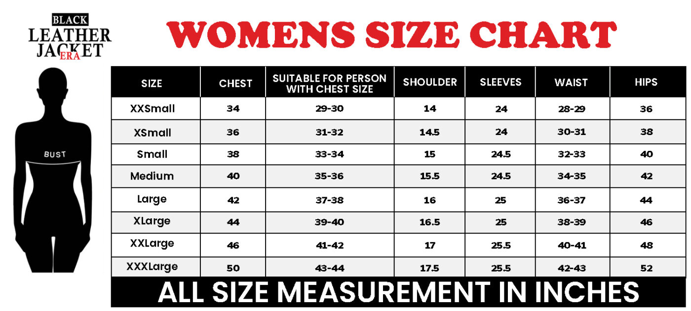 womens size chart