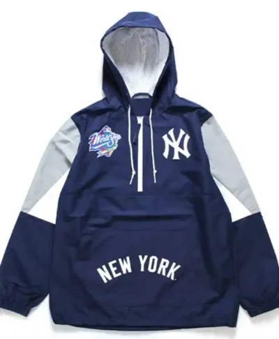 1999 World Series new york yankees pullover windbreaker Jacket 600x729 1