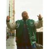 Action Bronson New York Jets Ovo Jacket front