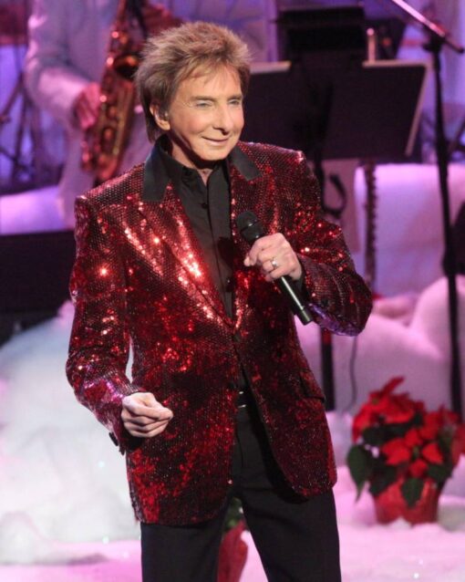 Barry Manilow A Very Barry Christmas Red Blazer