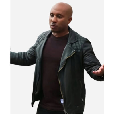 Chris Redd Resurrected Rides Leather Jacket front