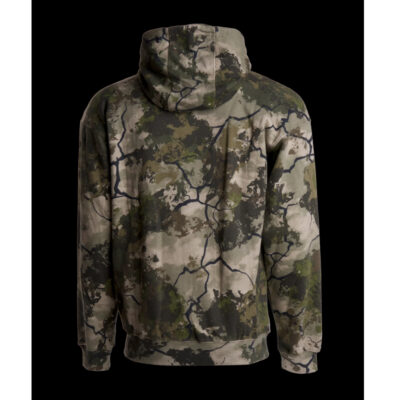 Classic Camo Full Zip Hoodie back