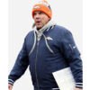 Denver Broncos Sideline Coach Blue Jacket front