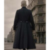 Fantastic Beasts 2 Black Wool Trench Coat back