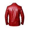 Fight Club Tyler Durden Leather Jacket back