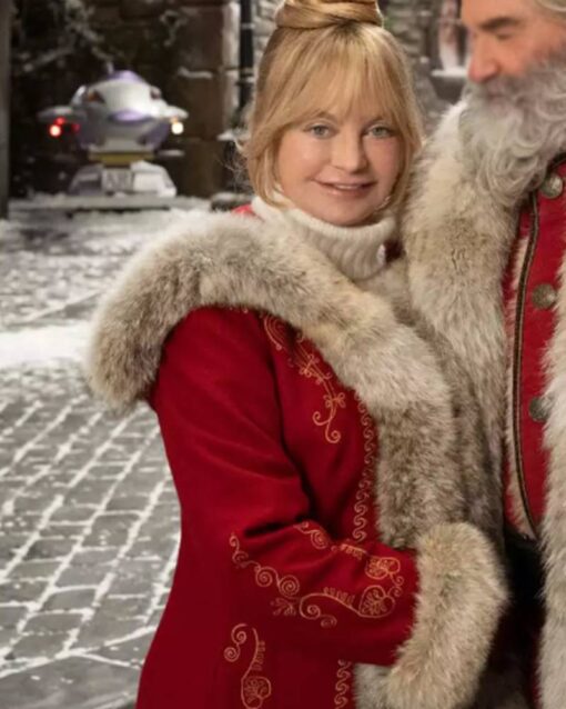 Goldie Hawn The Christmas Chronicles Red Coat 2