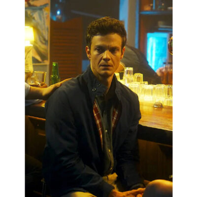 Jack Quaid Novocaine Black Jacket front