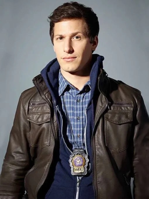 Jake Peralta Brooklyn Nine Nine Leather Jacket