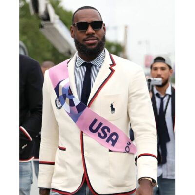 Lebron James Olympics Team USA Blazer Front