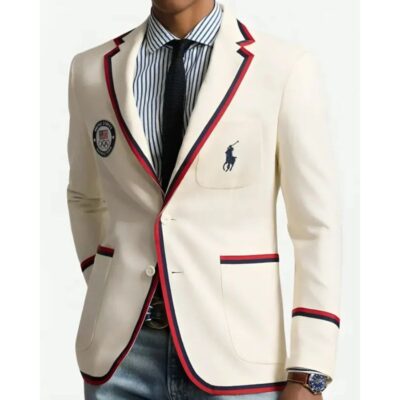 Lebron James Olympics Team USA Blazer Front1