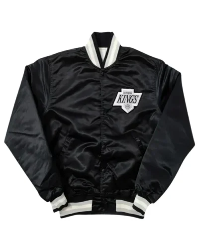 Los Angeles Kings Vintage Starter Black Satin Jacket