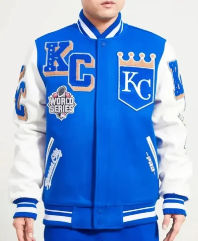 Mashup Kansas City Royals Varsity Jacket