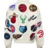 Mateo NBA Patch White Leather Jacket Back 600x789 1