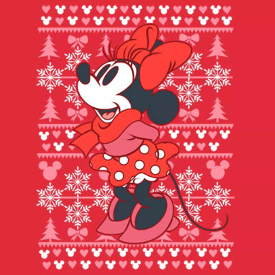 Mickey Friends Christmas Sweatshirt print