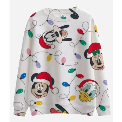 Mickey Mouse Friends Christmas Sweatshirt front