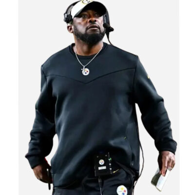 Mike Tomlin Steelers Pullover Sweatshirt front