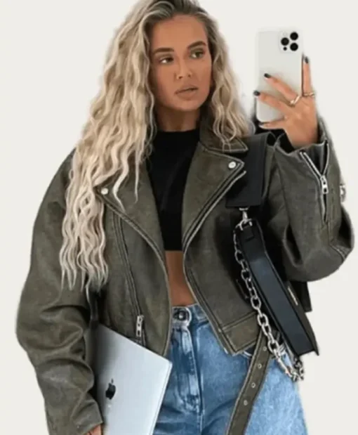 Molly Mae Leather Jacket