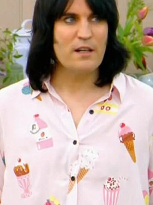 Noel Fielding Ice Cream Printed Shirt