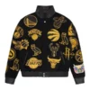 OVO NBA Jeff Hamilton Team Icons Wool Jacket