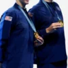 Paris 2024 Olympics Team USA Blue Tracksuit