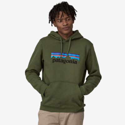 Patagonia Green Hoodie front1