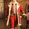 Red One J.K. Simmons Santa Claus Leather Coat