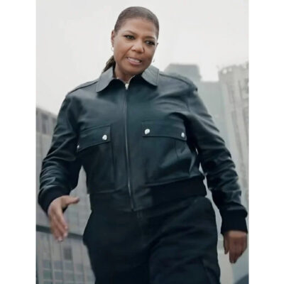 Robyn McCall The Equalizer Leather Jacket front