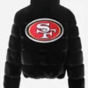 San Francisco 49ers Cuce Fur Jacket