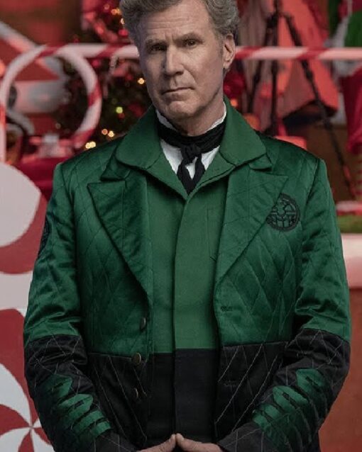 Spirited Will Ferrell Christmas Blazer 3