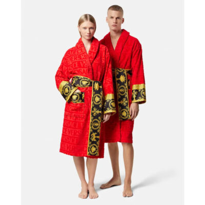 Versace Red Robe front