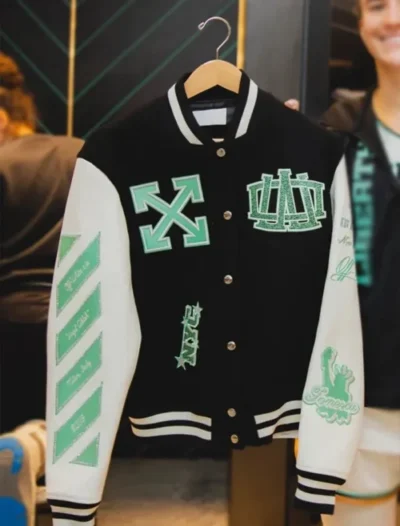 WNBA New York Liberty Varsity Jacket Front