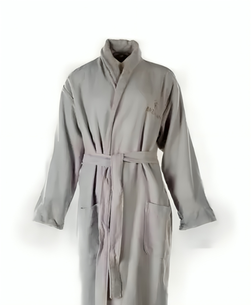 Womens Laura Linney Screen Worn Grey Bath Robe 1