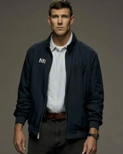 Austin Stowell NCIS Origins Blue Jacket