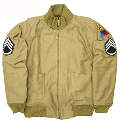 Brad Pitt Fury Wardaddy Bomber Jackets
