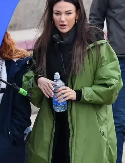 Brassic Michelle Keegan Green Long Coat