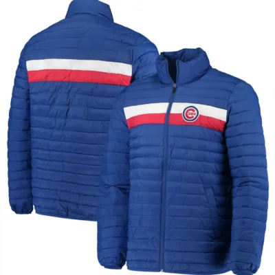 Chicago Cubs Sports Royal Blue Full Zip Jacket