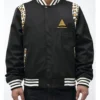 Future Retro Satin Black Jacket