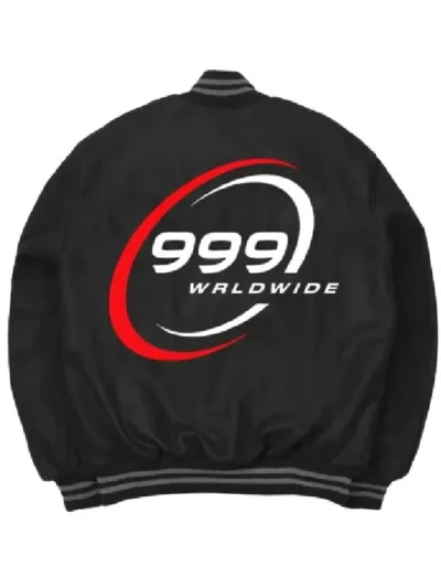 Juice Wrld Rap Singer 999 Life Black Bomber Cotton Jacket For Sale